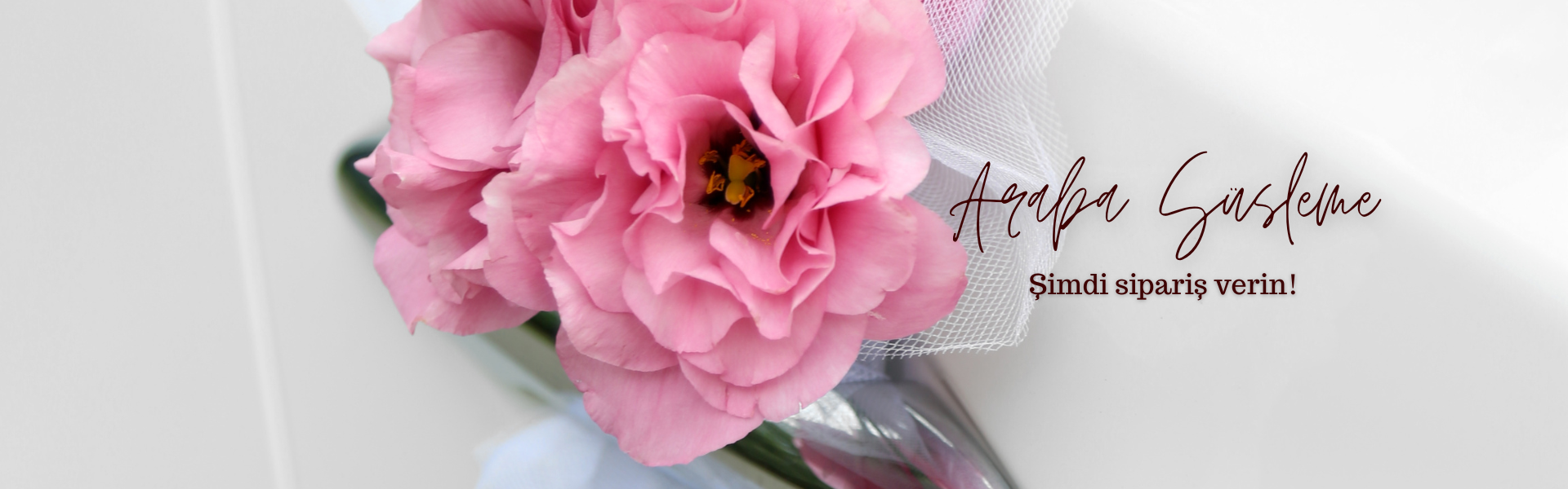 Gelin arabası çiçek süsleme hizmeti – Göztepe Flower